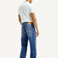 Men's 568 Indigo Loose Fit Mid Rise Jeans - Back View