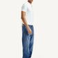 Men's 568 Indigo Loose Fit Mid Rise Jeans - Side View