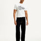Men's 568 Dark Blue Loose Fit Mid Rise Jeans - Front View