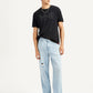 Men's 568 Light Blue Loose Fit Mid Rise Jeans - Styleshot View