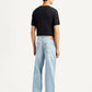 Men's 568 Light Blue Loose Fit Mid Rise Jeans - Back View