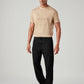 Men's 568 Black Loose Fit Mid Rise Jeans - Front View