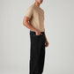 Men's 568 Black Loose Fit Mid Rise Jeans - Side View