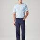 Men's 568 Dark Blue Loose Fit Mid Rise Jeans - Front View
