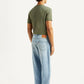 Men's 568 Light Blue Loose Fit Mid Rise Jeans - Back View
