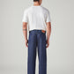 Men's 568 Dark Blue Loose Fit Mid Rise Jeans - Back View