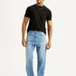 Men's 568 Light Blue Loose Fit Mid Rise Jeans - Styleshot View