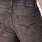 Men's 568 Brown Loose Fit Mid Rise Jeans - Detail View