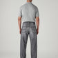 Men's 568 Grey Loose Fit Mid Rise Jeans - Back View