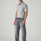 Men's 568 Grey Loose Fit Mid Rise Jeans - Side View