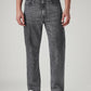 Men's 568 Charcoal Grey Loose Fit Mid Rise Jeans - Front View