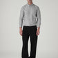Men's 568 Black Loose Fit Mid Rise Jeans - Front View