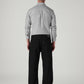 Men's 568 Black Loose Fit Mid Rise Jeans - Back View