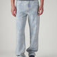 Men's 568 Light Blue Loose Fit Mid Rise Jeans - Front View