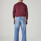 Men's 568 Light Blue Loose Fit Mid Rise Jeans - Back View