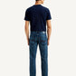 Men's 511 Dark Blue Slim Fit Mid Rise Jeans - Back View