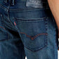 Men's 511 Dark Blue Slim Fit Mid Rise Jeans - Detail View