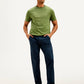 Men's Navy Authentic Straight Fit Chino Pants - Styleshot View