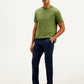 Men's Navy Authentic Straight Fit Chino Pants - Front View