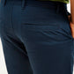 Men's Navy Authentic Straight Fit Chino Pants - Detail View