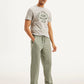 Men's Grey Loose Straight Fit Chino Trousers - 1c001f02-8613-40d5-8703-84e506fcb06f View