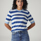 Women's Striped Regular Fit Top - Styleshot View