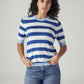 Women's Striped Regular Fit Top - Front View