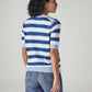 Women's Striped Regular Fit Top - Back View