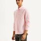 Men's Solid Slim Fit Shirt - Side View