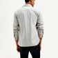 Men's Solid Regular Fit Shirt - Back View