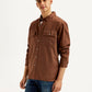 Men's Solid Slim Fit Shirt - Side View