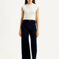 Women's Redloop Ribcage Wide Leg Fit High Rise Jeans - Front View