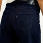 Women's Redloop Ribcage Wide Leg Fit High Rise Jeans - Detail View