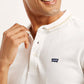 Men's Solid Slim Fit Polo T-shirt - Detail View