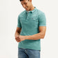 Men's Solid Slim Fit Polo T-shirt - Styleshot View