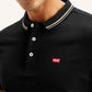 Men's Solid Slim Fit Polo T-shirt - Detail View