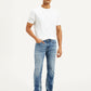 Men's 511 Light Blue Slim Fit Mid Rise Jeans - Front View