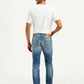 Men's 511 Light Blue Slim Fit Mid Rise Jeans - Back View