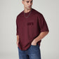 Men's Logo Printed Loose Fit Jersey T-Shirt - Styleshot View