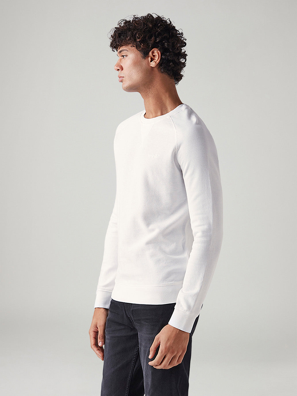 Men's Solid Regular Fit T-Shirt - Side View