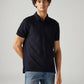 Men's Solid Slim Fit Textured T-Shirt - Front View