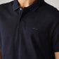 Men's Solid Slim Fit Textured T-Shirt - Detail View