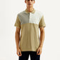 Men's Colorblock Slim Fit Polo T-shirt - Front View