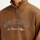 Men's Typography Regular Fit Sweatshirt - Detail View
