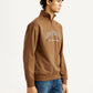 Men's Typography Regular Fit Sweatshirt - Side View