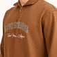 Men's Typography Regular Fit Sweatshirt - detail View