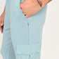 Men's Light Blue Solid Joggers - deatil View