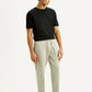 Men's Beige Solid Joggers - Side View