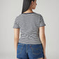 Women's Striped Slim Fit Top - Back View