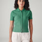 Women's Textured Slim Fit Ribbed Shirt - Front View